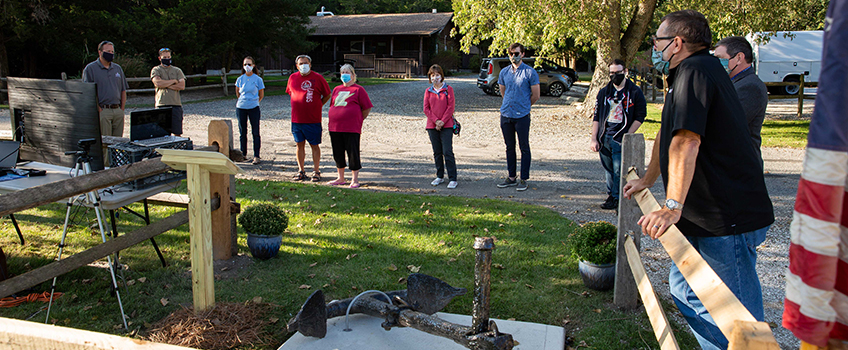 Revolutionary War History Now Anchored at Marine Field Station