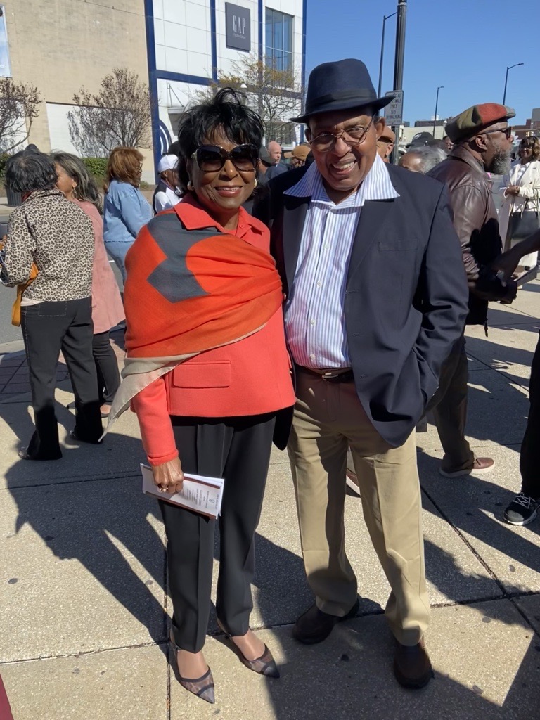 Rita and Anthony Mack street dedication Rita and Anthony Mack