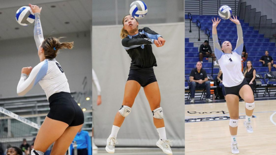 Three Ospreys Receive Academic All-District Volleyball Honors 