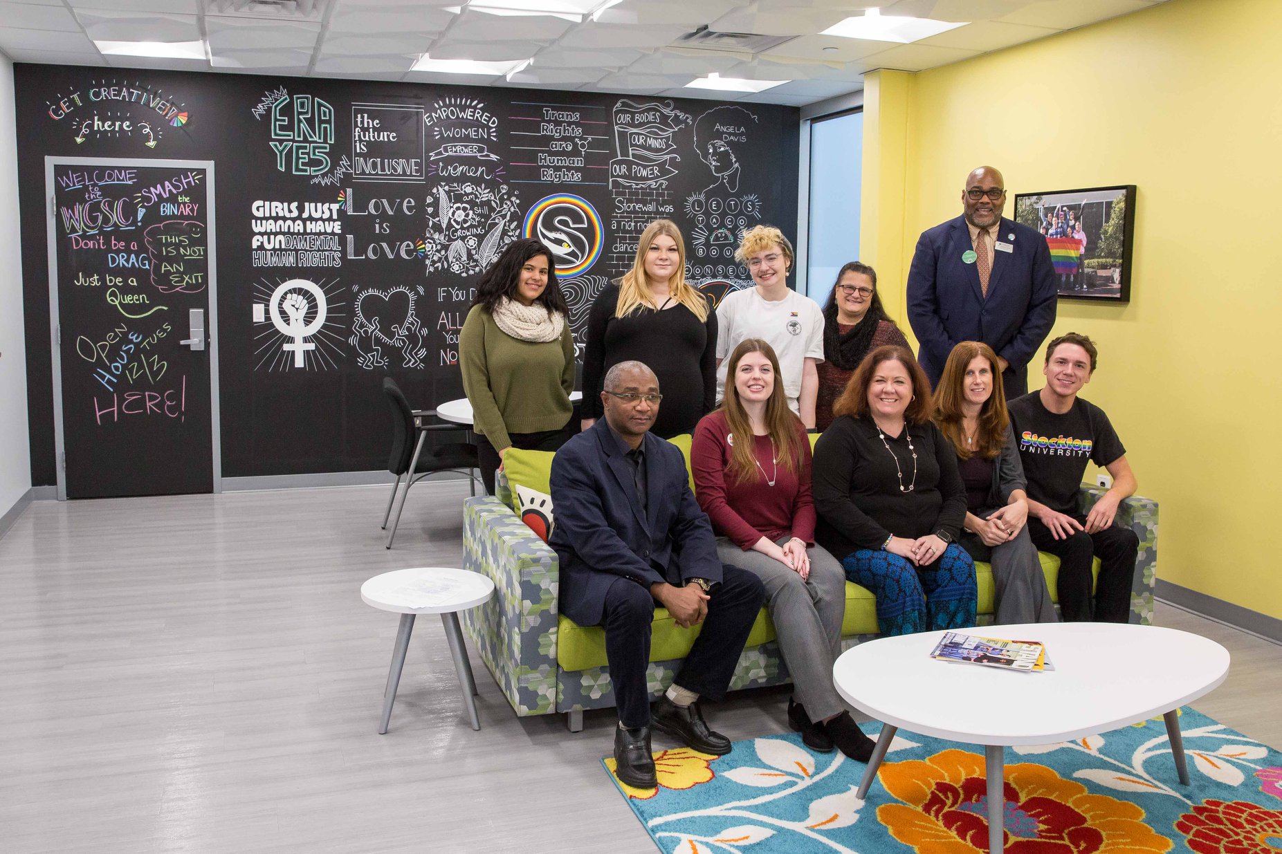 opening of new Women’s, Gender and Sexuality Center lounge