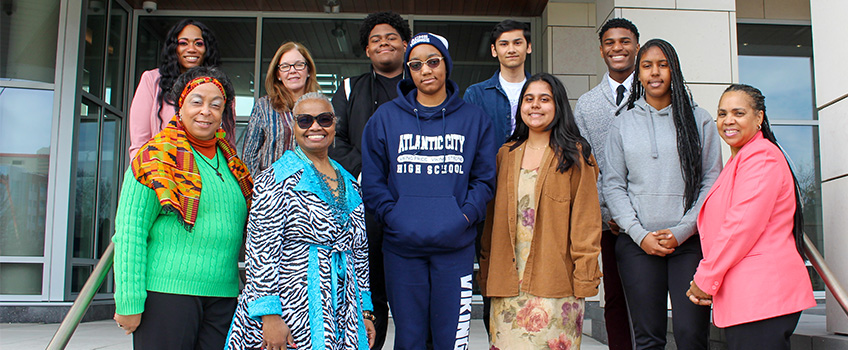 students who attended MLK Panel