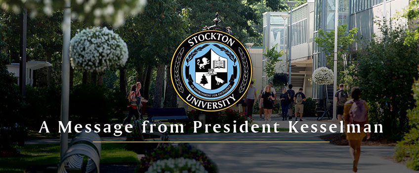 Message from President Kesselman