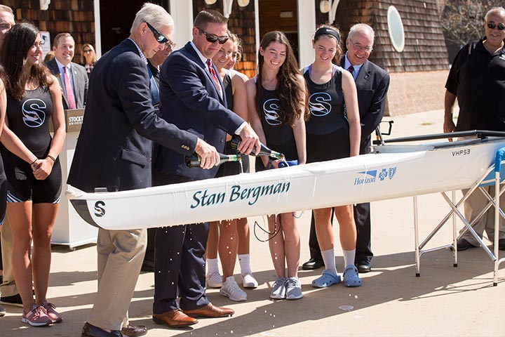 Rowing Boat Christening