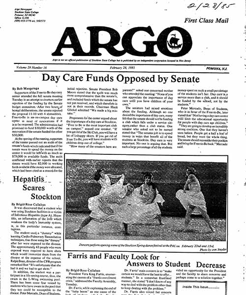 Newspaper front page