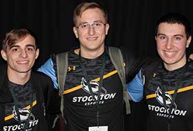 Winning esports team