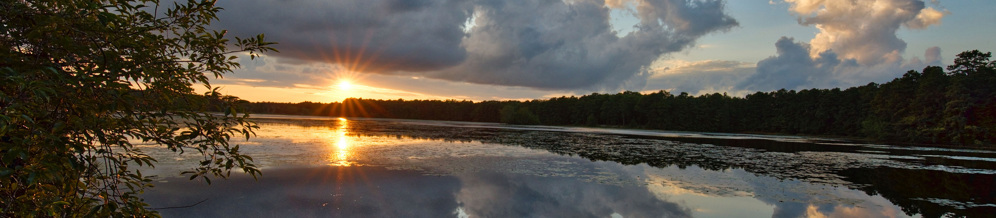 Photo of Lake Fred sunset