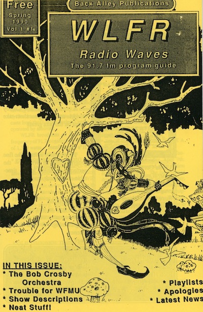 WLFR 1990 Program Cover
