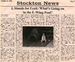 Argo story about the pool leaking