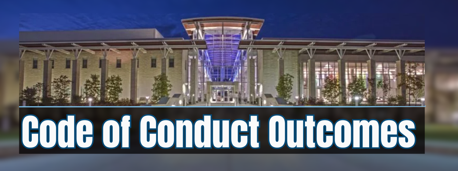 Code of Conduct Banner Code of Conduct Banner