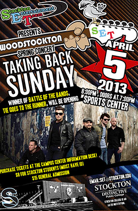 Taking Back Sunday Poster