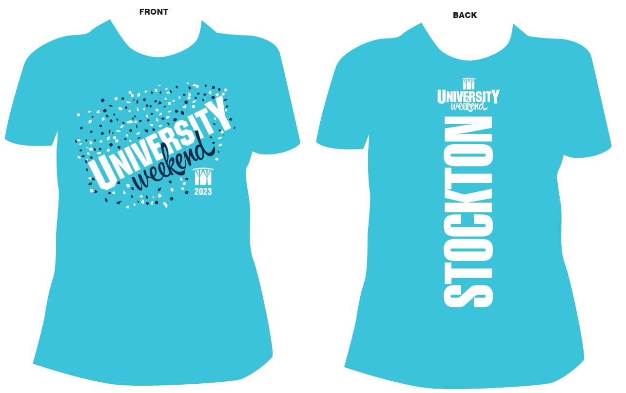 2023 University Weekend T-Shirt Design 