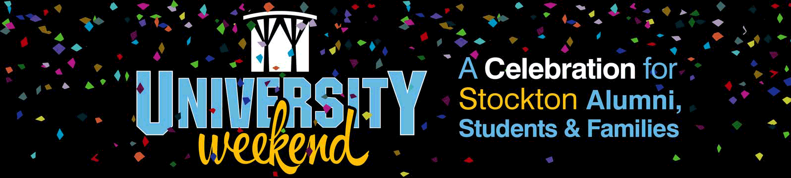 University Weekend Banner