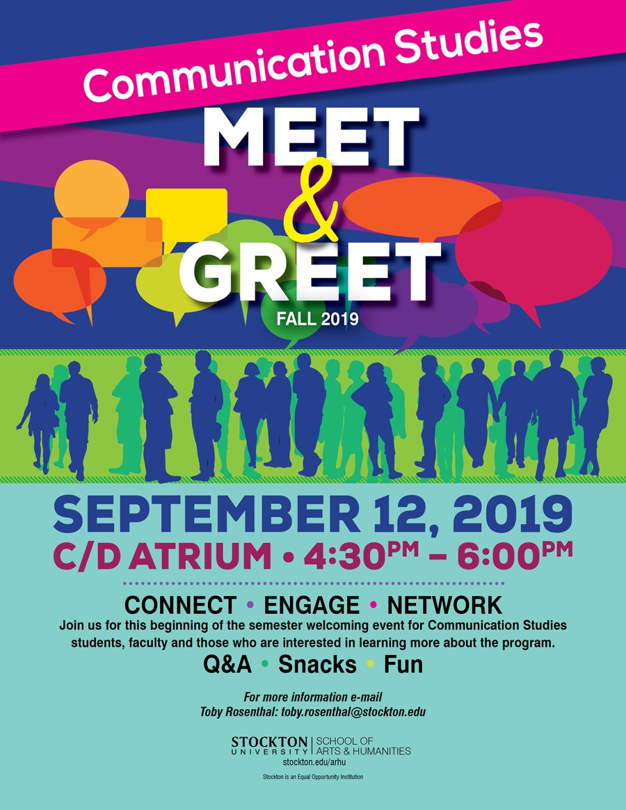 Communication Studies Meet and Greet Fall 2019