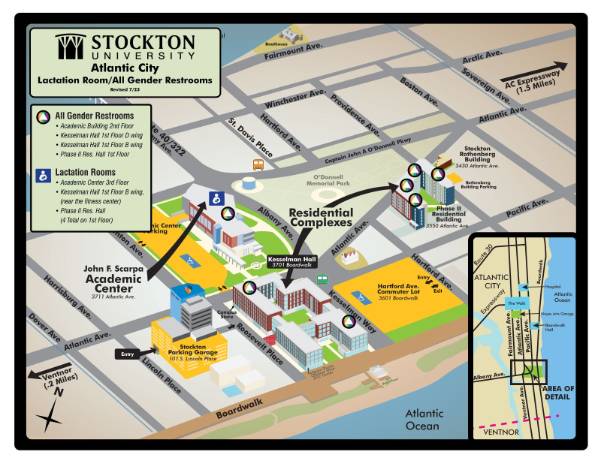 map of bathrooms on AC campus