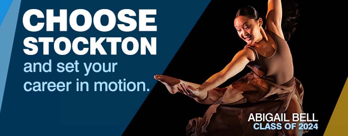 Choose Stockton and set your career in motion.