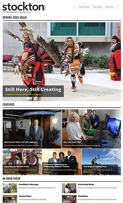 Cover image for Stockton Now: Spring 2025